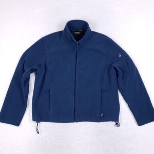 Guide Series Full Zip Fleece Jacket Size Large Navy Blue